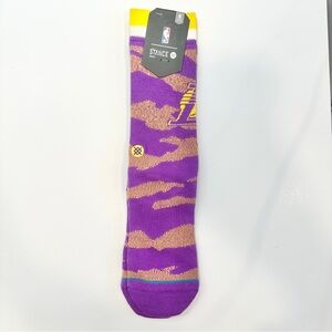 Stance Purple and Gold Athletic Socks